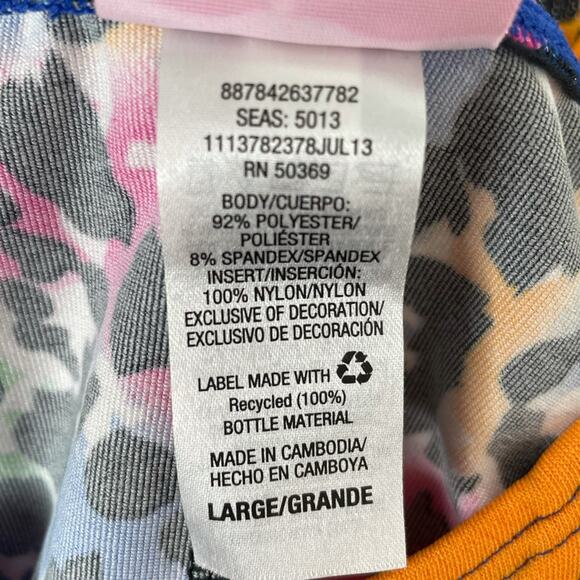 Just Imagine Animal Print Leotard Multi Color Size Large (12/14) - Picture 5 of 8